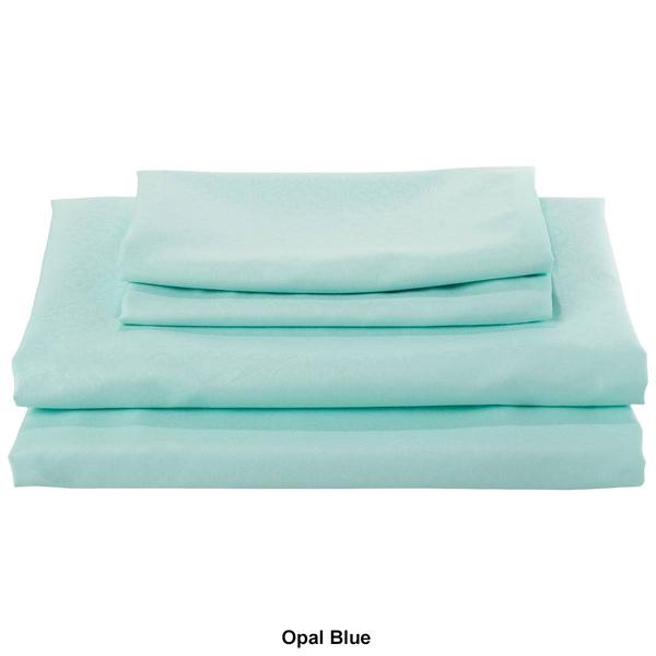 Hotel Suites Collection 6pc. AC Trellis Embossed Sheet Set alternate view
