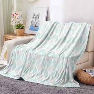 Spirit Linen Home(tm) Velvet Plush Wavy Geo Throw Blanket alternate view
