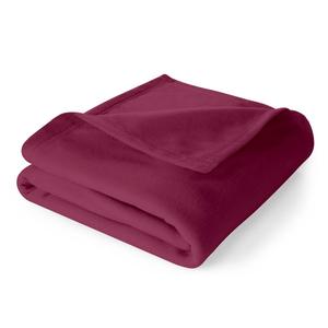 Spirit Linen Home(tm) Solid Velvet Plush Throw Blanket alternate view