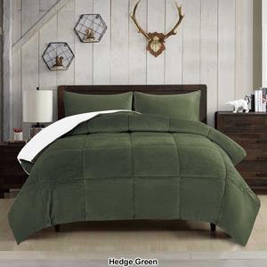 Mountain Ridge 3pc. Sherpa Comforter alternate view