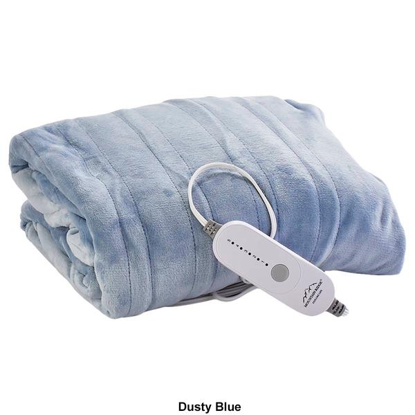 Mountain Ridge Heated Plush Blanket alternate view