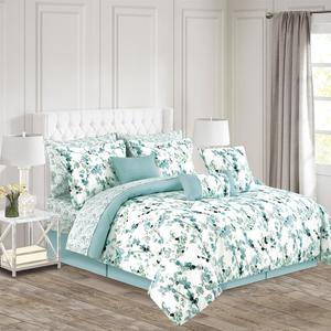 10pc. Vines Reversible Bedding Set