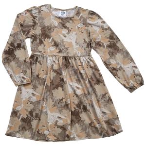 Girls (7-16) Jolie & Joy Camo Puff Sleeve Yummy Dress alternate view