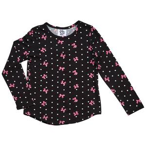 Girls (7-16) Jolie & Joy Long Sleeve Yummy Bow Dot Tee alternate view