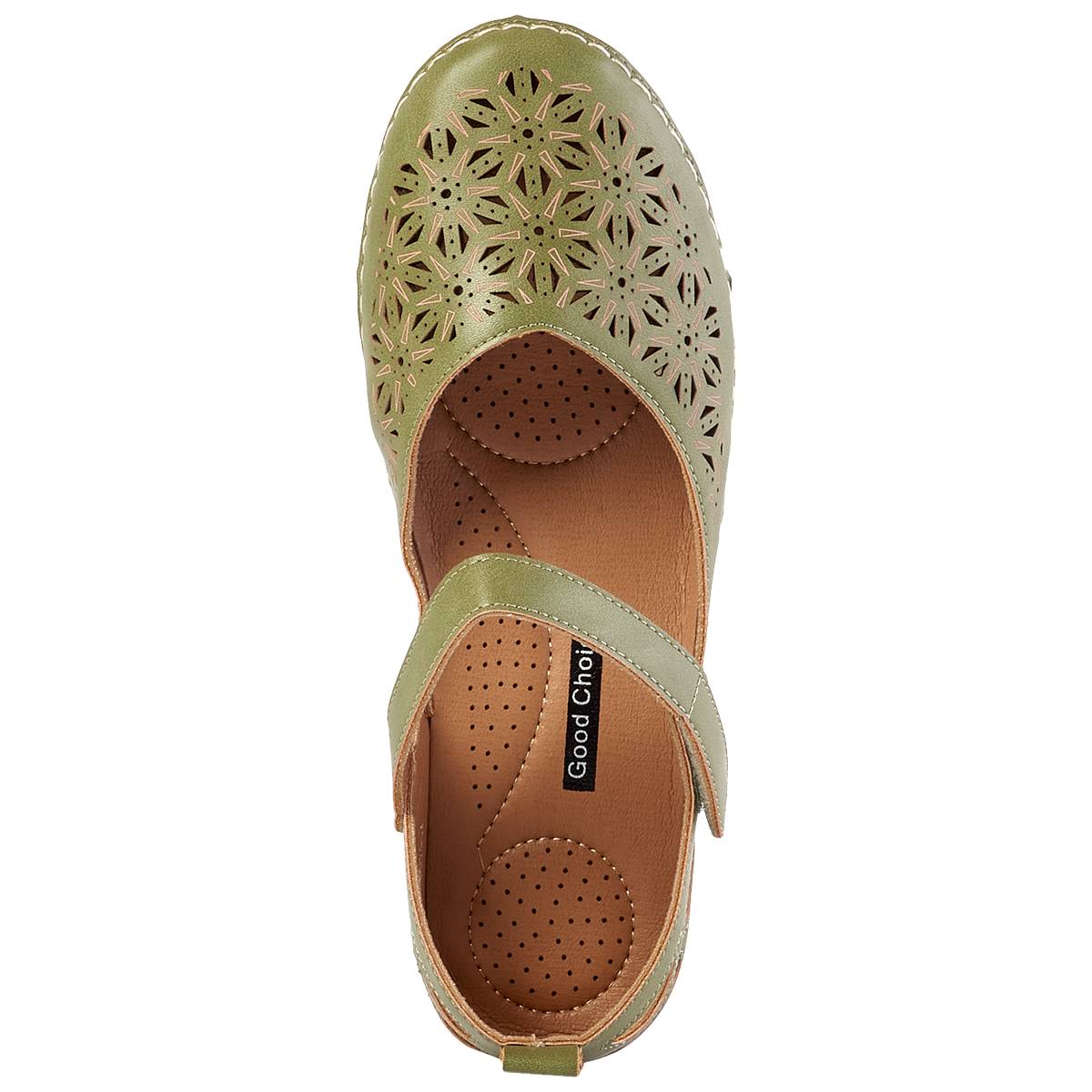 Womens Good Choice Faryn Close Toe Flats