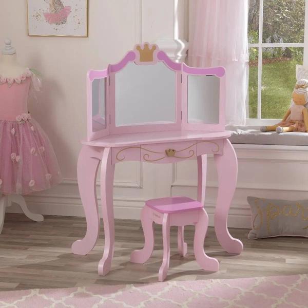 Kidkraft Princess Vanity & Stool alternate view