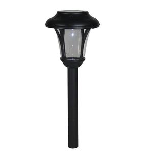 Northlight 12in. Black Lantern Solar Light