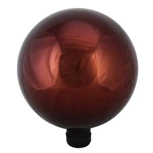 Northlight 10in. Berry Red Garden Gazing Ball