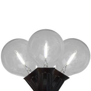 Northlight 10ct. Pure White Globe Patio Lights