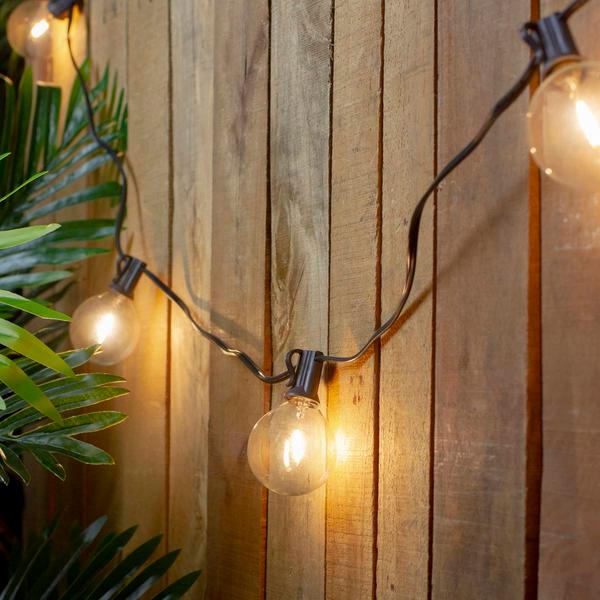 Northlight 10ct. Warm White Globe Patio Lights alternate view