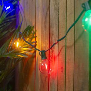 Northlight 10ct. Multi Color Globe Patio Lights alternate view
