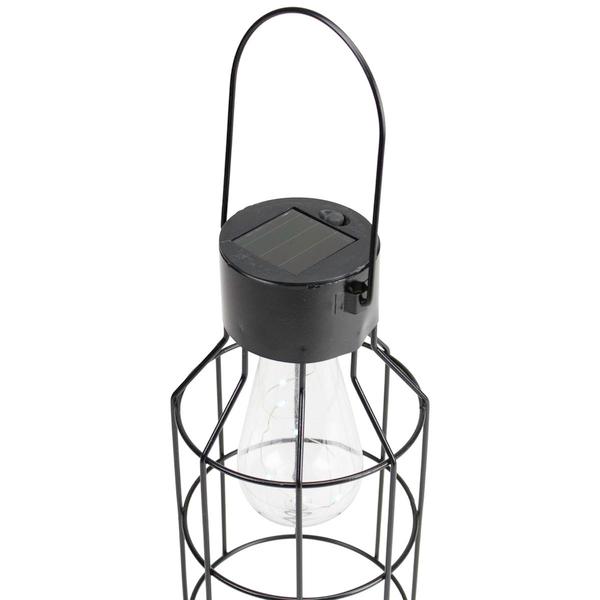 Northlight 9.5in. Outdoor Hanging Solar Lantern alternate view