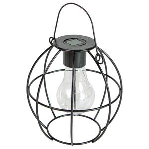 Northlight 6in. Geometric Outdoor Solar Lantern