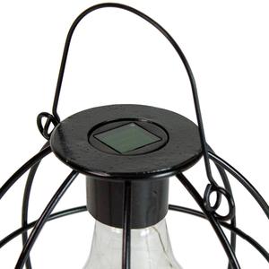 Northlight 6in. Geometric Outdoor Solar Lantern alternate view