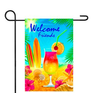 Northlight Tropical Beach Outdoor Garden Flag