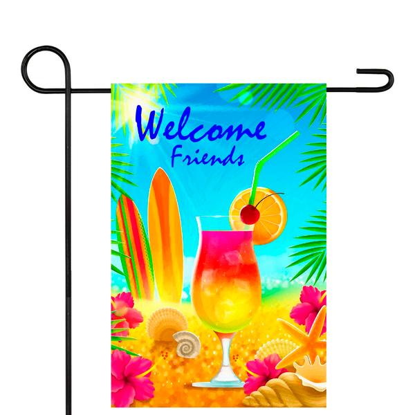 Northlight Tropical Beach Outdoor Garden Flag
