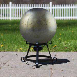 Northlight 10in. Metallic Garden Gazing Ball alternate view