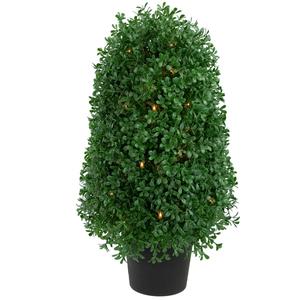 Northlight 18in. Pre-Lit Artificial Topiary Tree