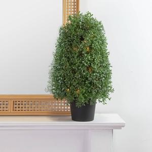 Northlight 18in. Pre-Lit Artificial Topiary Tree alternate view