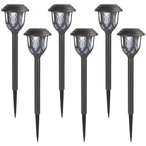 Northlight Lantern Style LED Pathway Markers - Set of 6