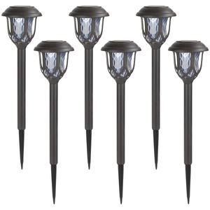 Northlight Lantern Style LED Pathway Markers - Set of 6