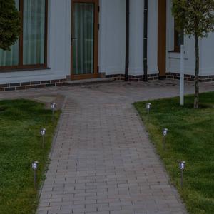 Northlight Lantern Style LED Pathway Markers - Set of 6 alternate view
