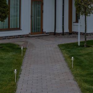 Northlight Mosaic Stained LED Pathway Markers - Set of 3 alternate view
