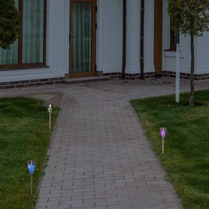 Northlight Multi-Color Mosaic LED Markers - Set of 3 alternate view