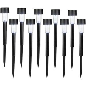 Northlight Solar Powered LED Pathway Markers - Set of 10