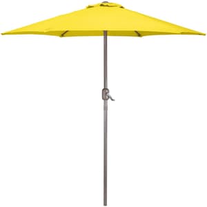 6 ft crank patio umbrella 6.5 ft Square Market Patio Umbrella with Tilt & Crank