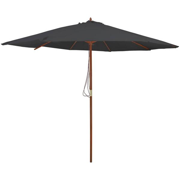 Northlight 8.5ft. Patio Market Umbrella with Wood Pole
