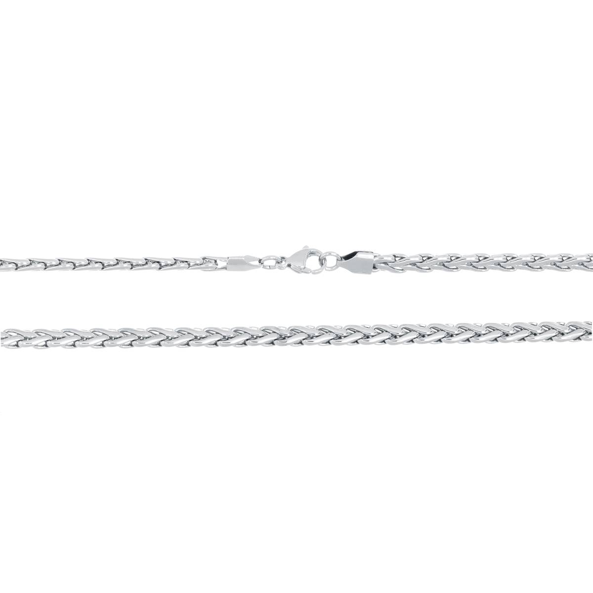 Mens Lynx Stainless Steel Chain Necklace