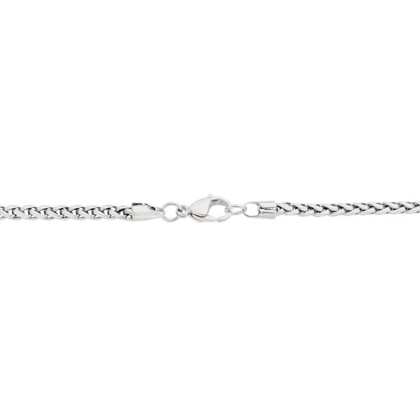 Mens Lynx Stainless Steel 22in. Chain Necklace alternate view