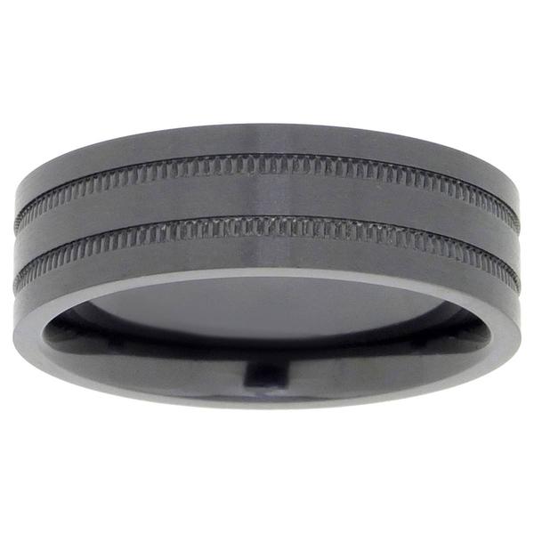 Mens Lynx Zirconium Ring
