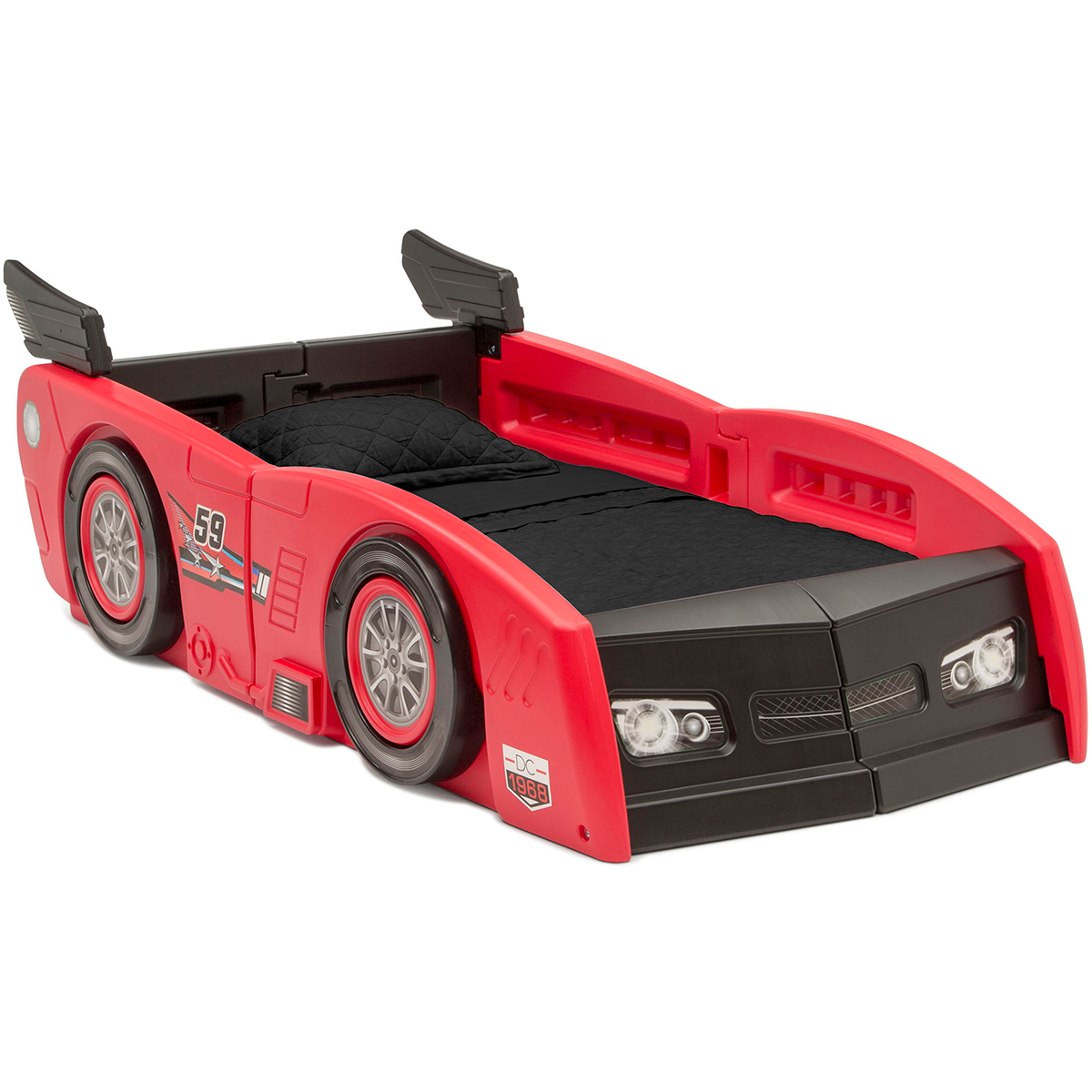 Delta Children Grand Prix Race Car Toddler & Twin Bed