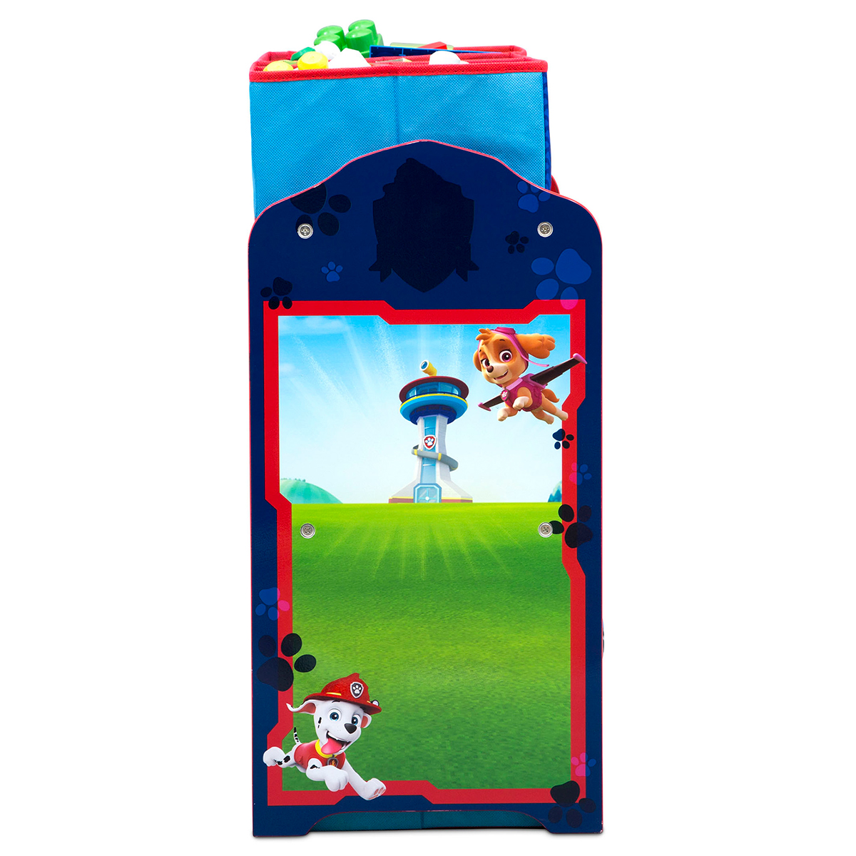 Delta Children Nick Jr. Paw Patrol 6 Bin Toy Storage Organizer