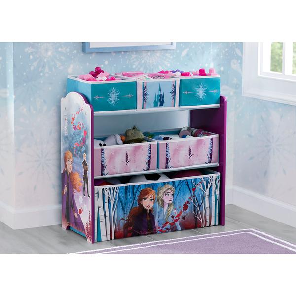 Delta Children Disney Frozen II Six Bin Toy Storage Organizer alternate view