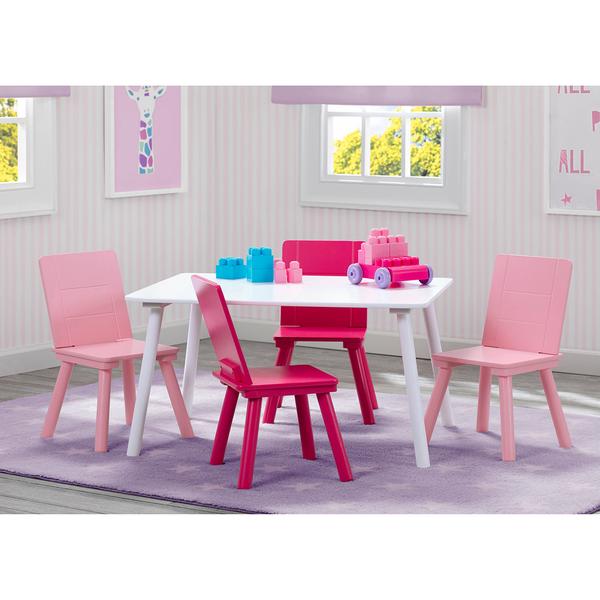 Delta Children Kids Table and Four Chair Set alternate view
