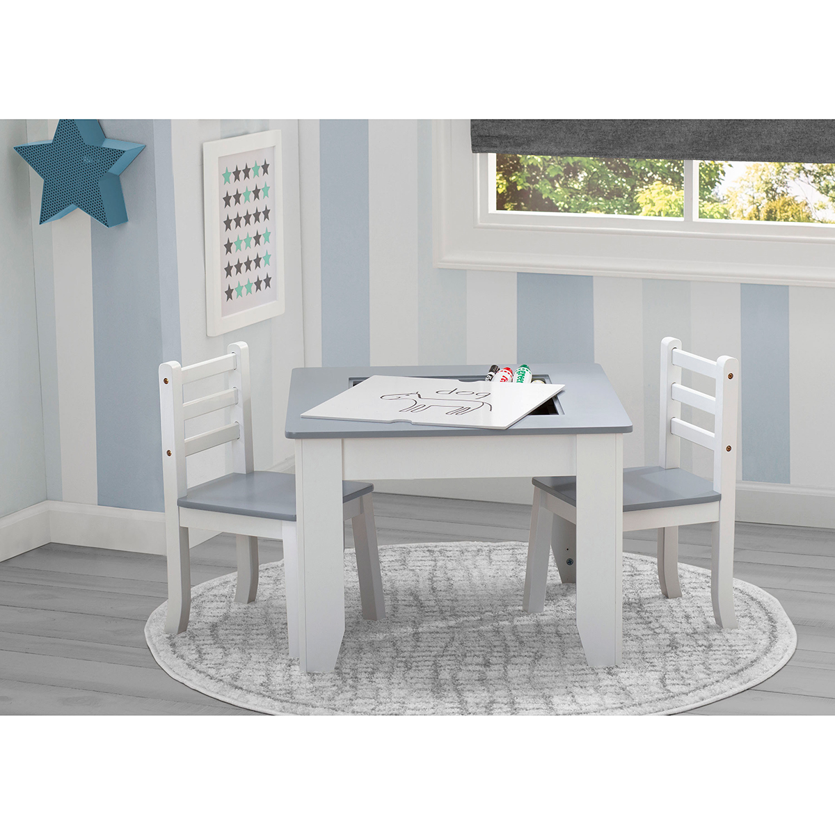 Delta Children Chelsea Table And Chair Set With Storage