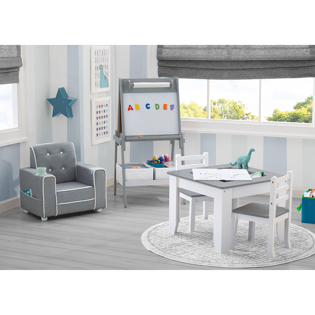 Delta Children Chelsea Table And Chair Set With Storage