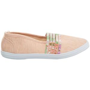 Womens Take A Walk Floral Band Slip On Fashion Sneakers alternate view