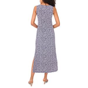 Womens MSK Sleeveless Floral Three Ring Midi Dress alternate view