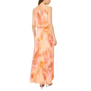 Womens MSK Sleeveless Halter Neck Floral Blouson Maxi Dress alternate view