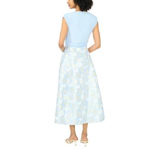 Womens MSK Floral 3/4 Sleeve Floral Fit & Flare Jacket Dress alternate view