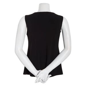 Womens MSK Sleeveless Farage Bead Trim Neck Tank Top alternate view