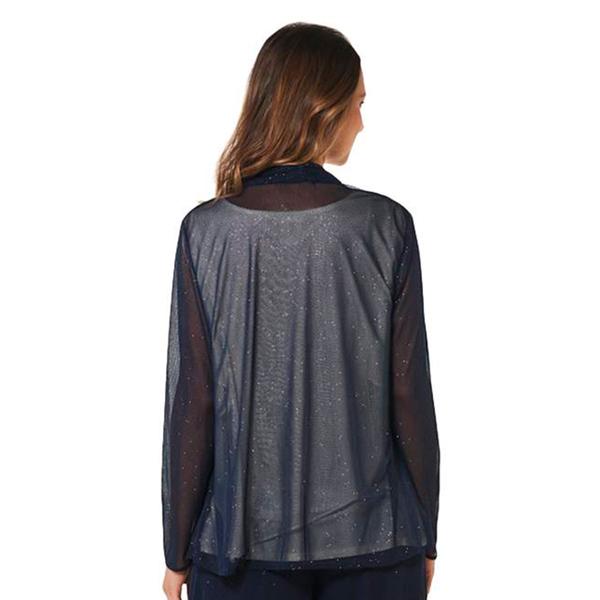 Womens MSK Long Sleeve Sparkle Mesh Jacket alternate view