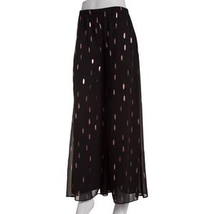 Petite MSK Foil Dot Palazzo Pants