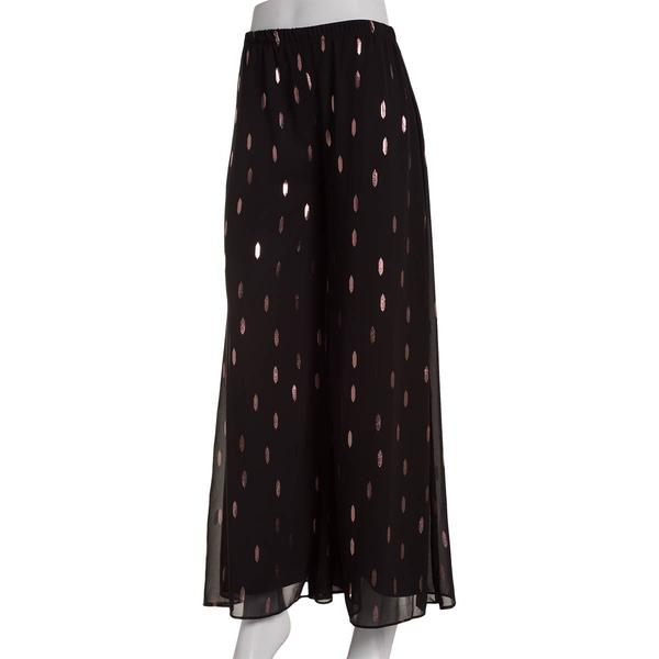 Petite MSK Foil Dot Palazzo Pants alternate view