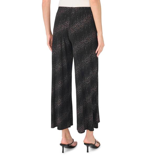 Womens MSK Pull On Glitter Dot Wide Leg Pants alternate view
