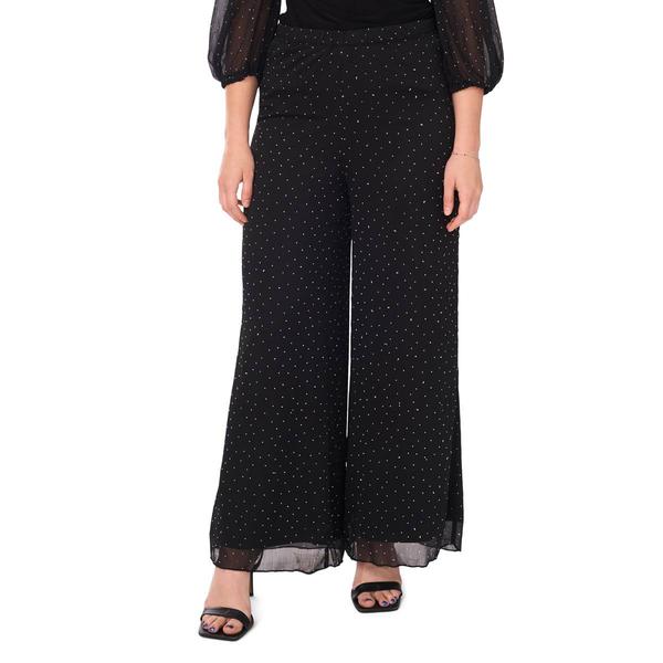 Womens MSK Rhinestone Palazzo Pants
